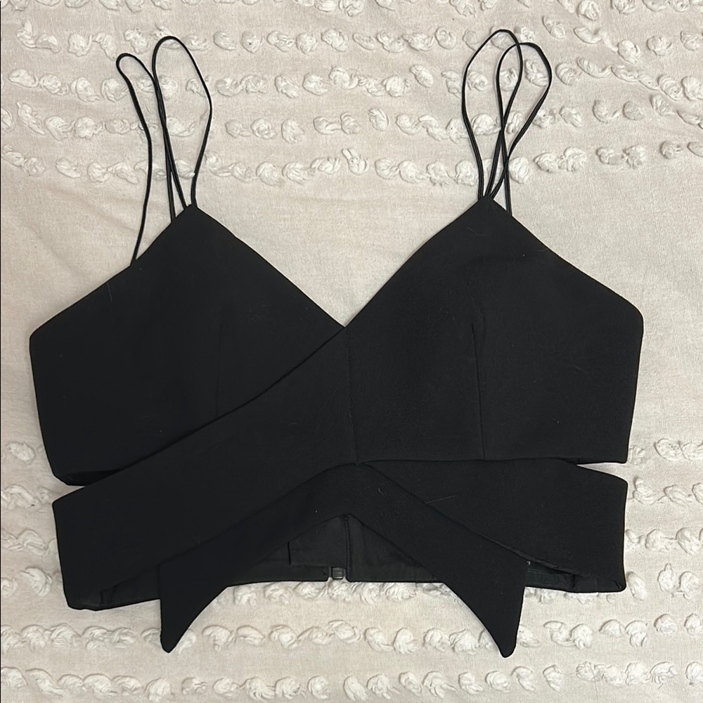 Keepsake Black Crop Top